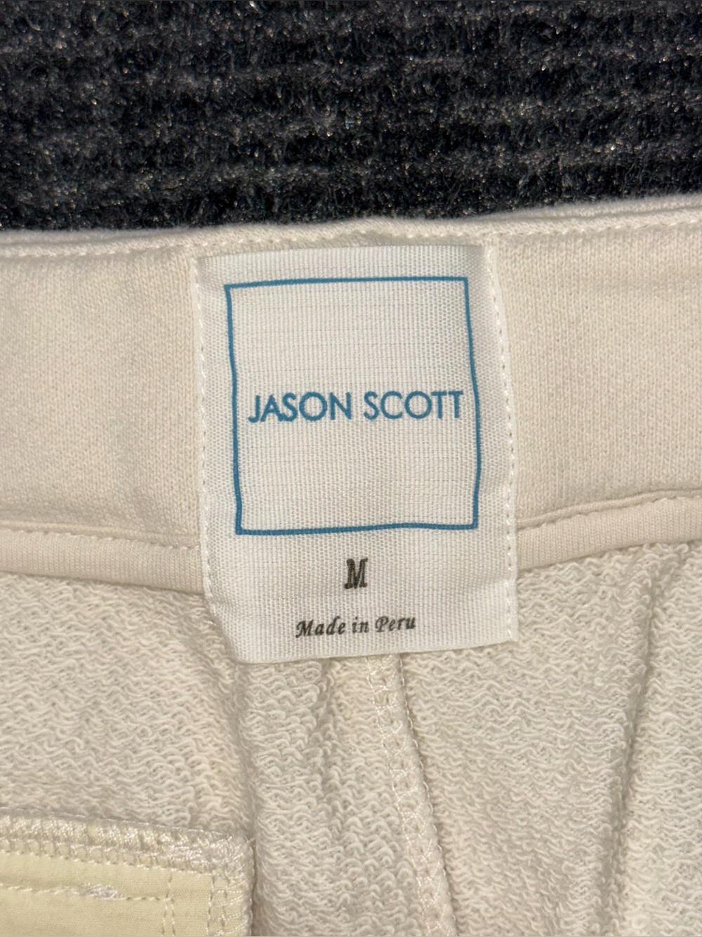 Jason Scott Pima Cotton French Terry Sydney Trouser Pants Cuffed Women’s M EUC - Picture 8 of 9